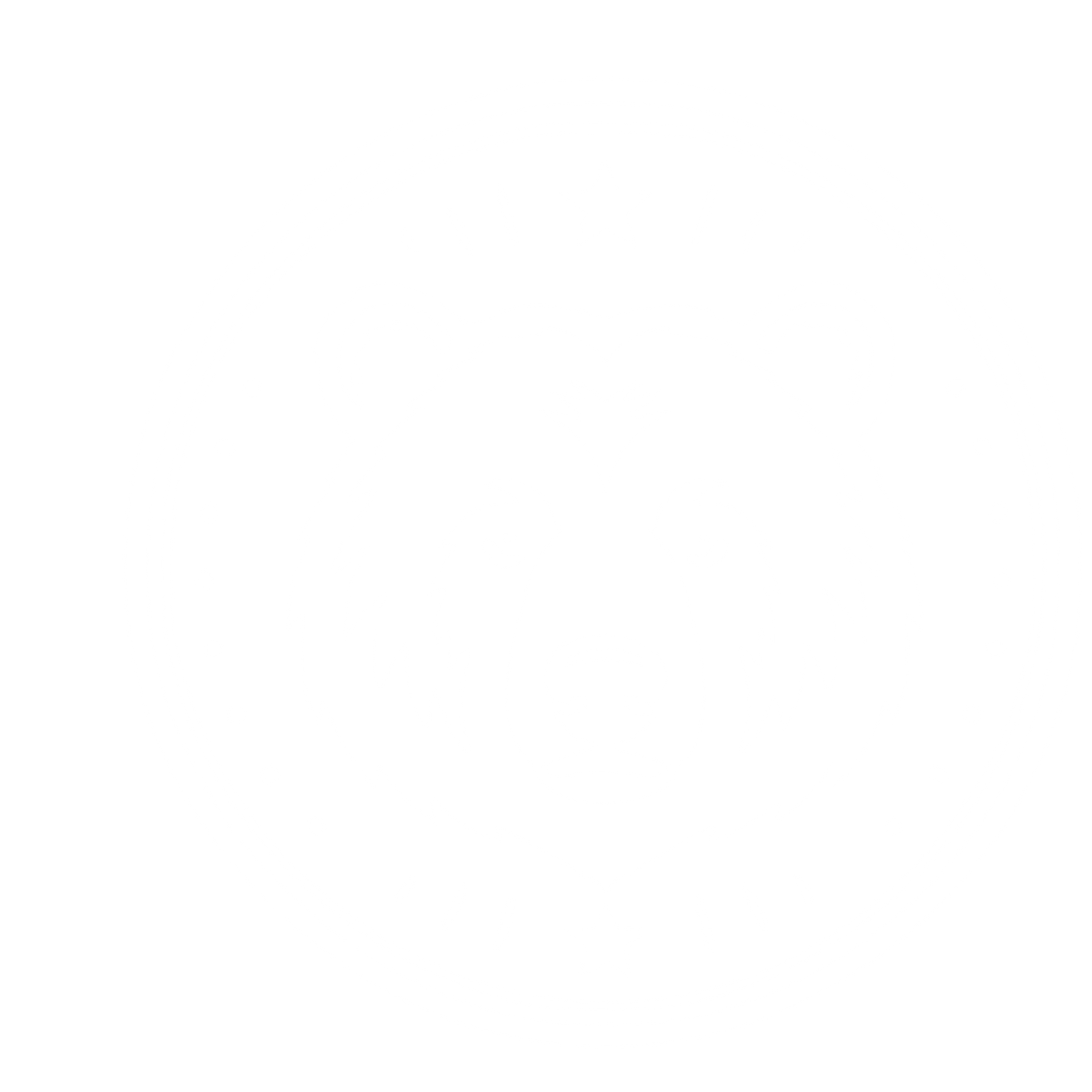 Bear Head Stamp Badge Logo #ffffff