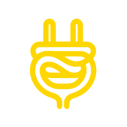 Electrical Plug and Energy Logo #FFD700
