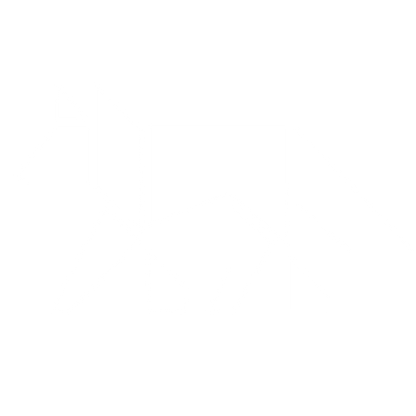 Bauhaus Wolf Logo #ffffff