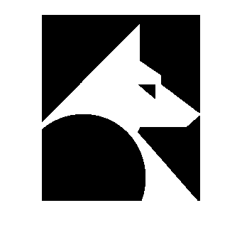 Bauhaus Wolf Head Logo