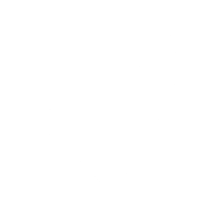 Geometric Fox Head Logo #ffffff