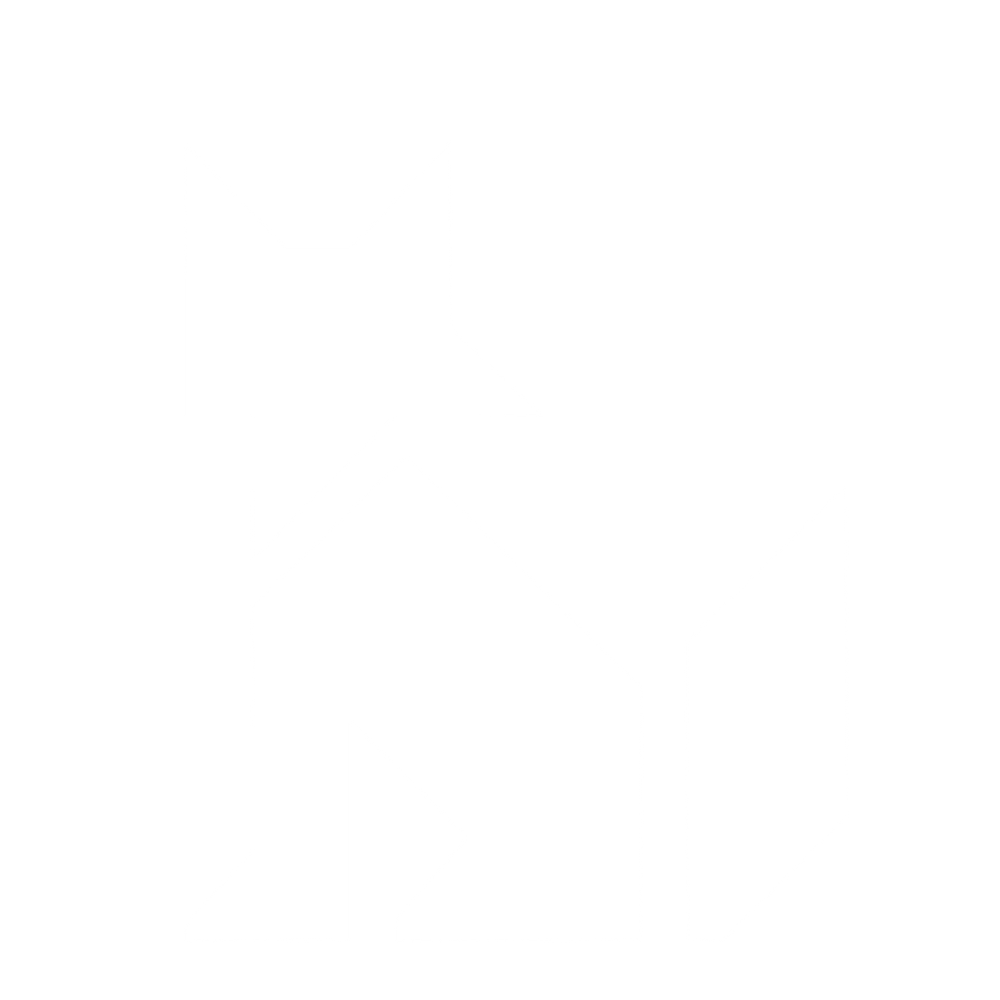 Geometric Fox Logo #ffffff
