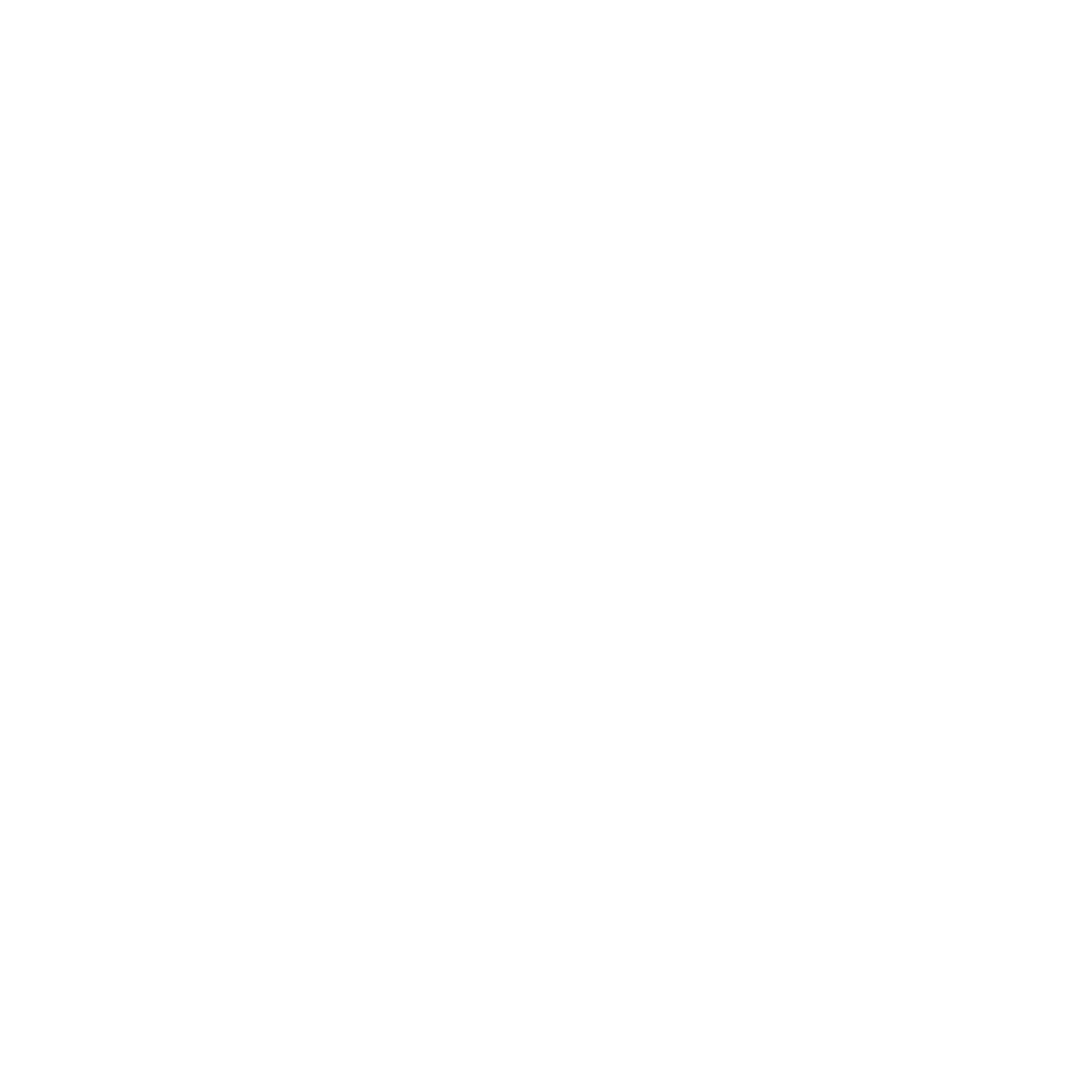 Brutalist Fox Face Logo #ffffff