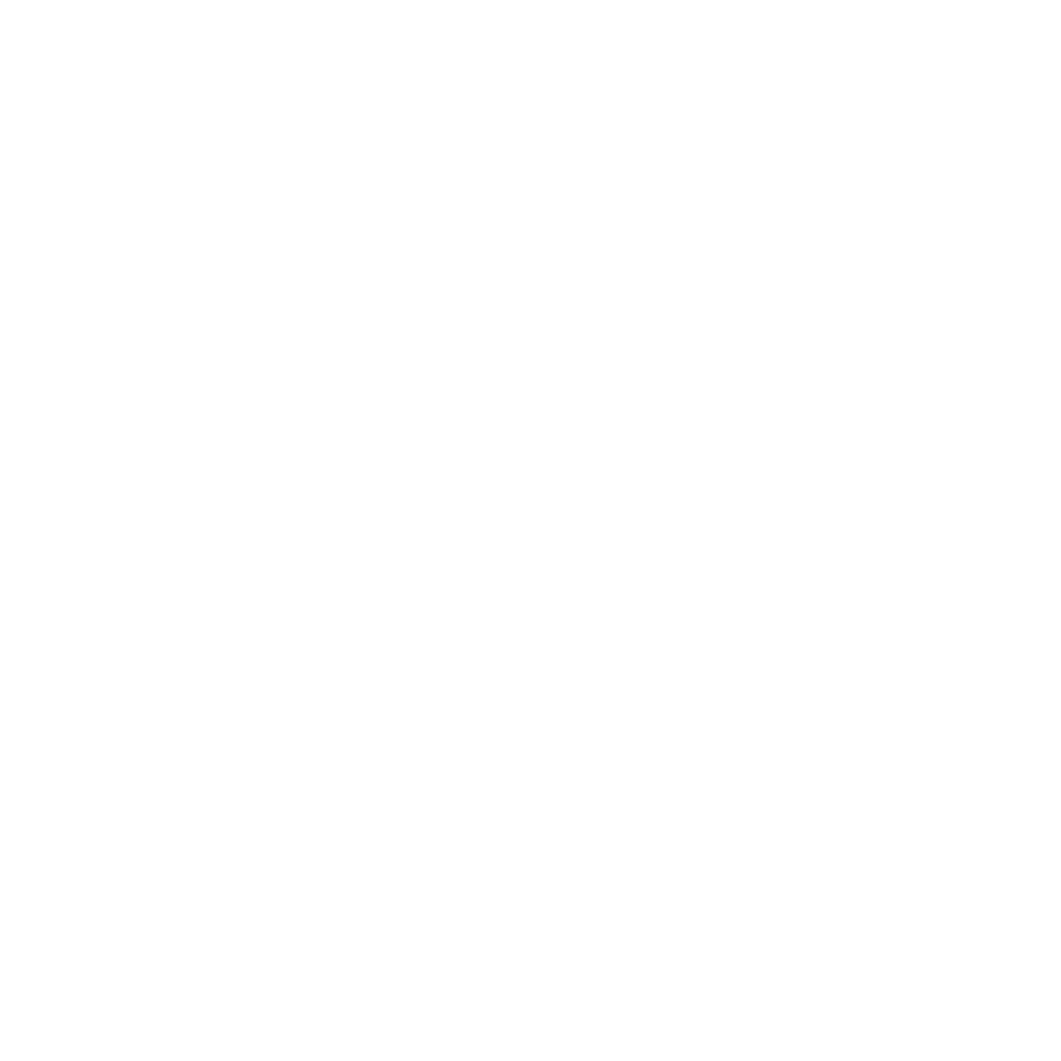 Geometric Fox Face Logo #ffffff