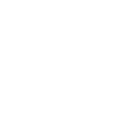 Brutalist Fox Head Logo #ffffff