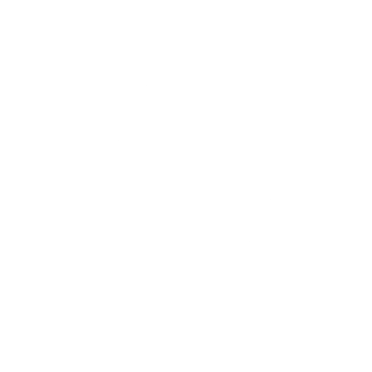 Bold Geometric Owl Logo #ffffff