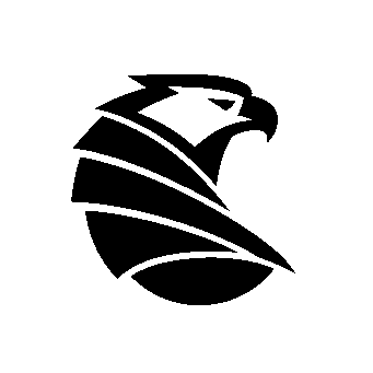 Layered Eagle Head Logo