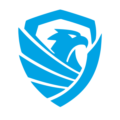 Eagle Shield Security Logo #00a3e4