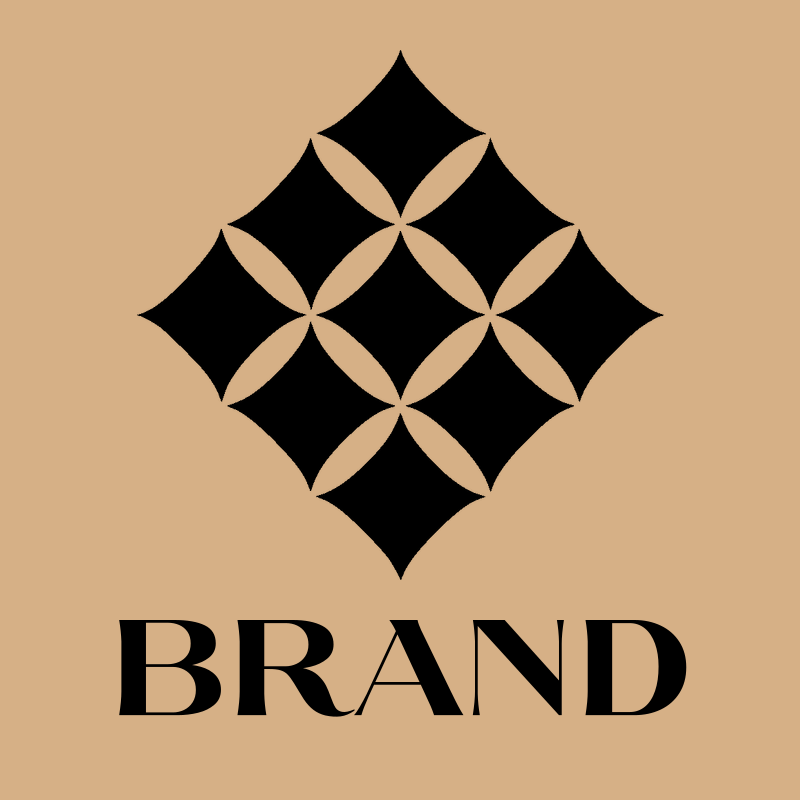 Geometric Floral Diamond Logo preview