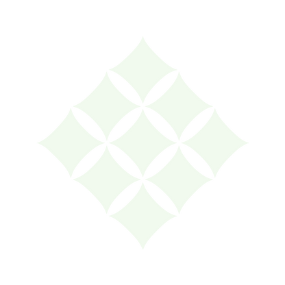Floral Diamond Pattern Logo #F1FAEE