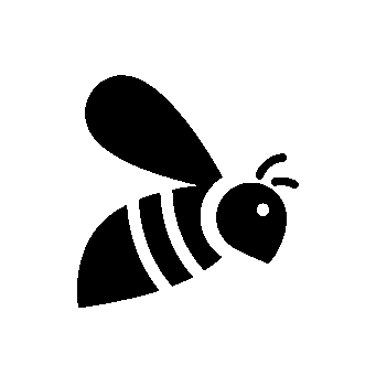 Bee Logo Modernist Minimal