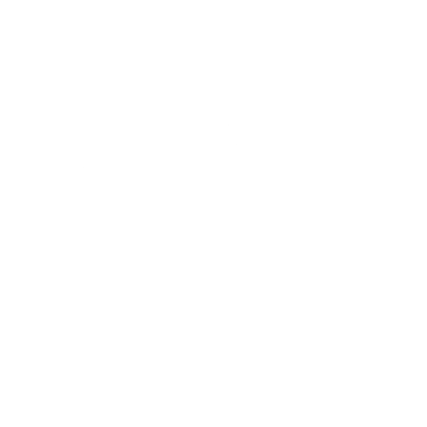 Modernist Minimal Bee Logo #ffffff