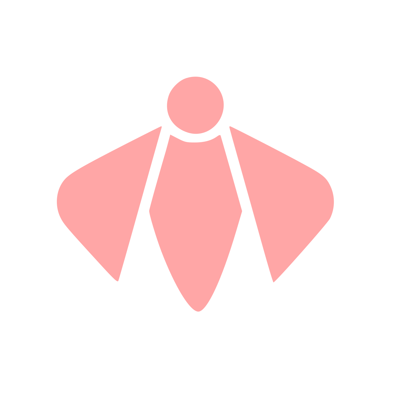 Modernist Bee Logo #ffa6a6