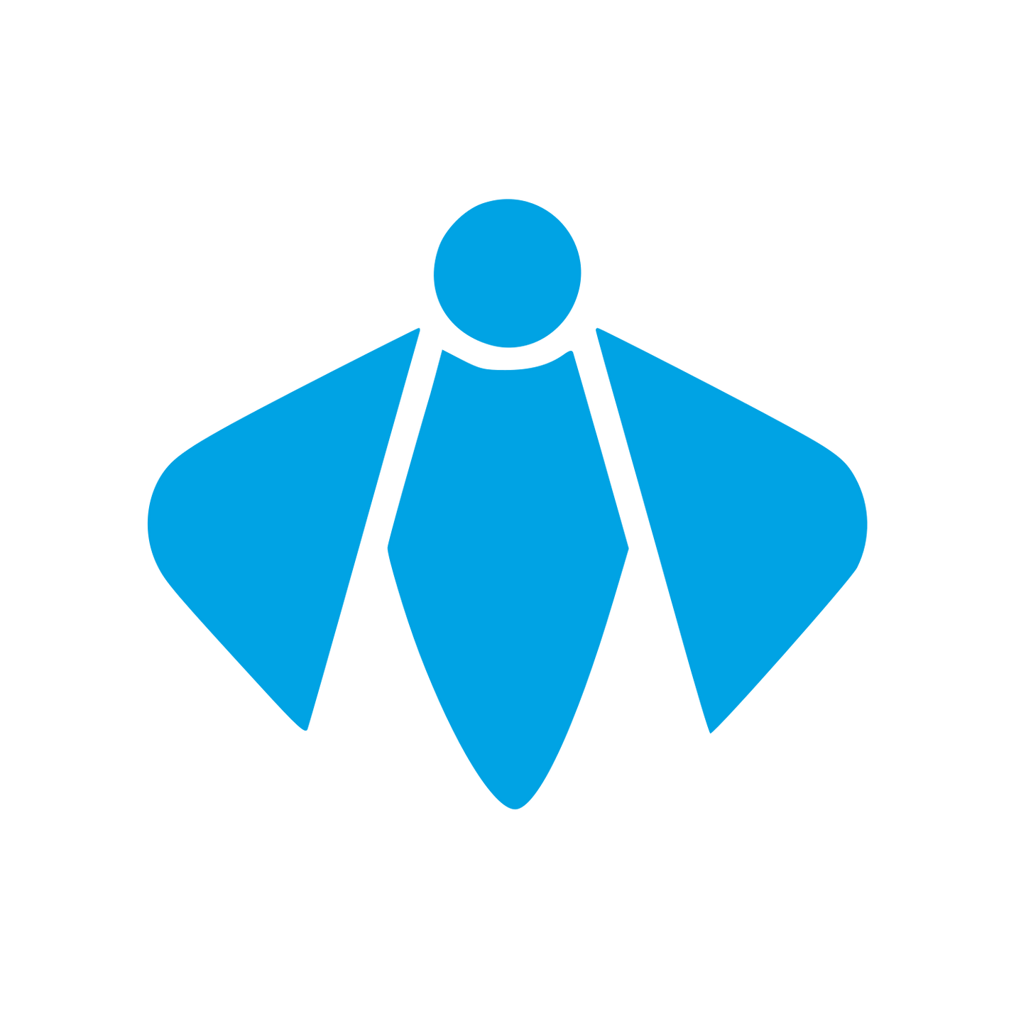 Modernist Bee Logo #00a3e4