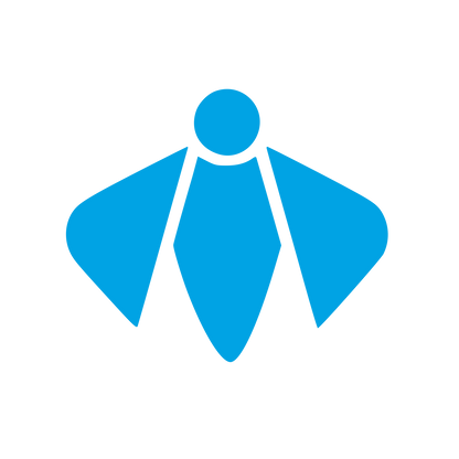 Modernist Bee Logo #00a3e4