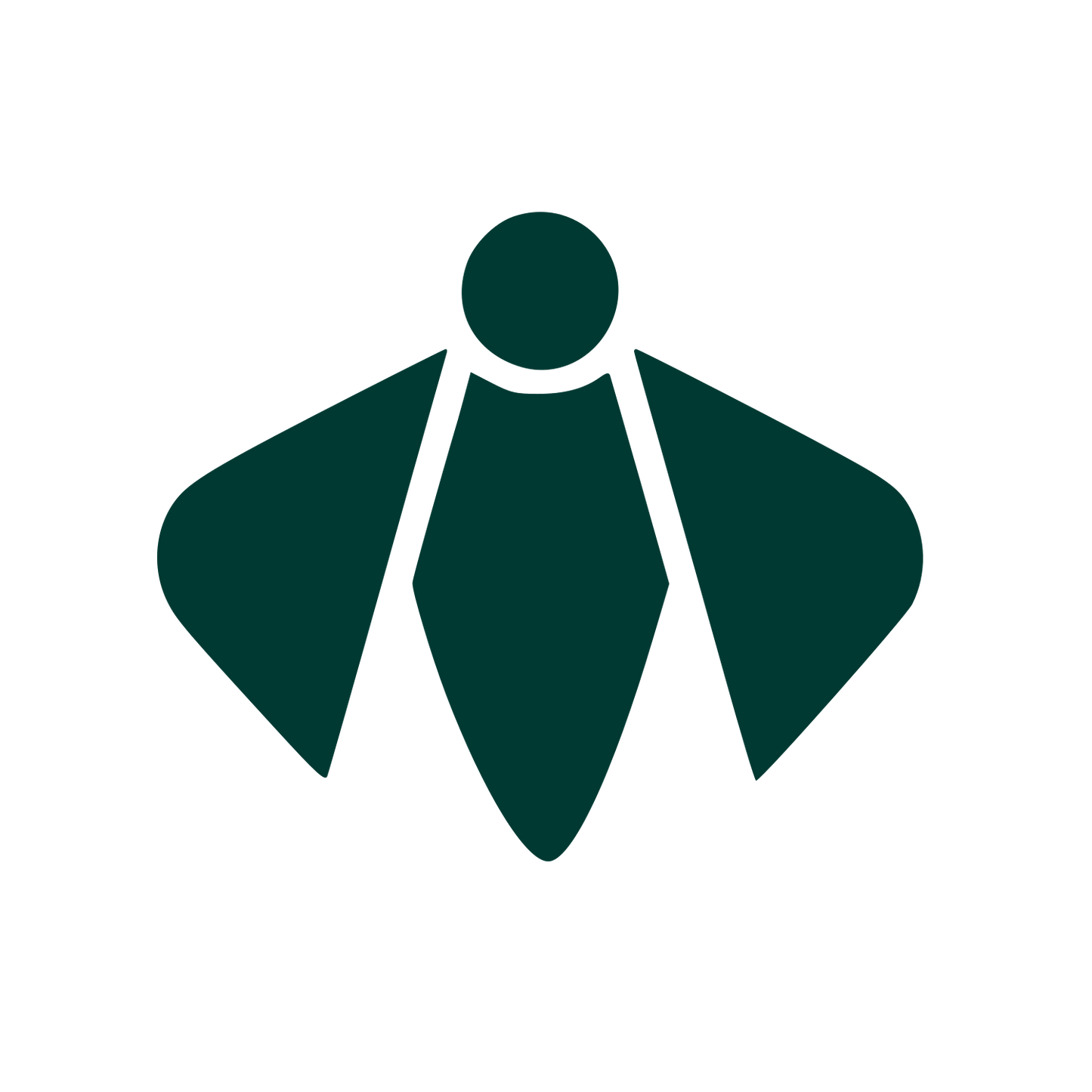 Modernist Bee Logo #003932