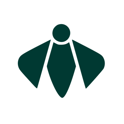Modernist Bee Logo #003932
