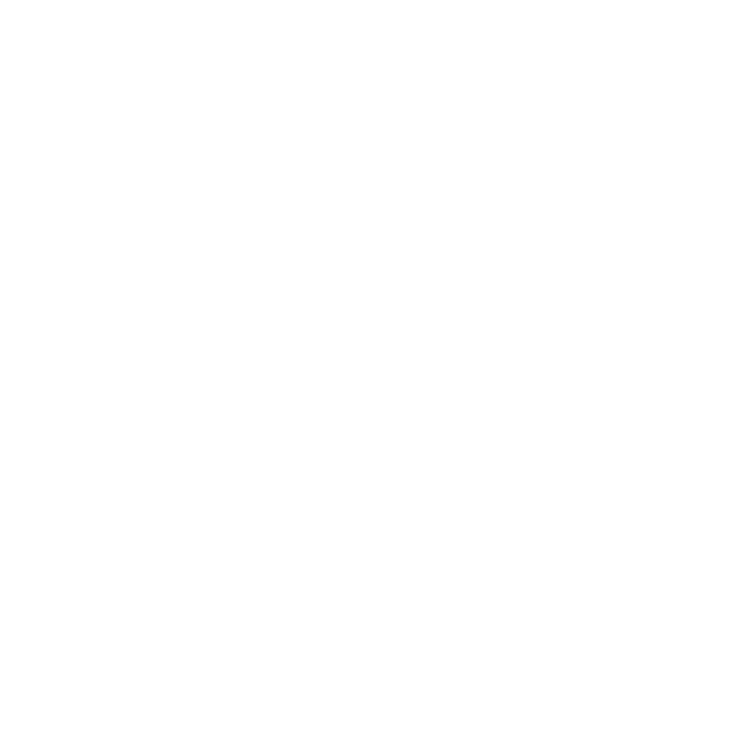 Honeybee Top View Logo #ffffff