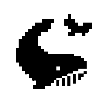 Pixel Whale Logo