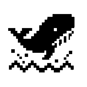 Pixel Whale Logo