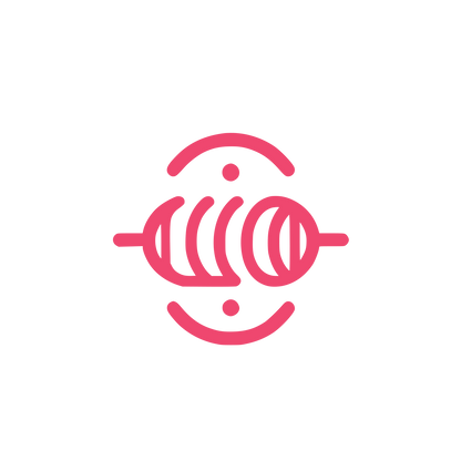 Geometric Sphere Electrician Logo #EF476F