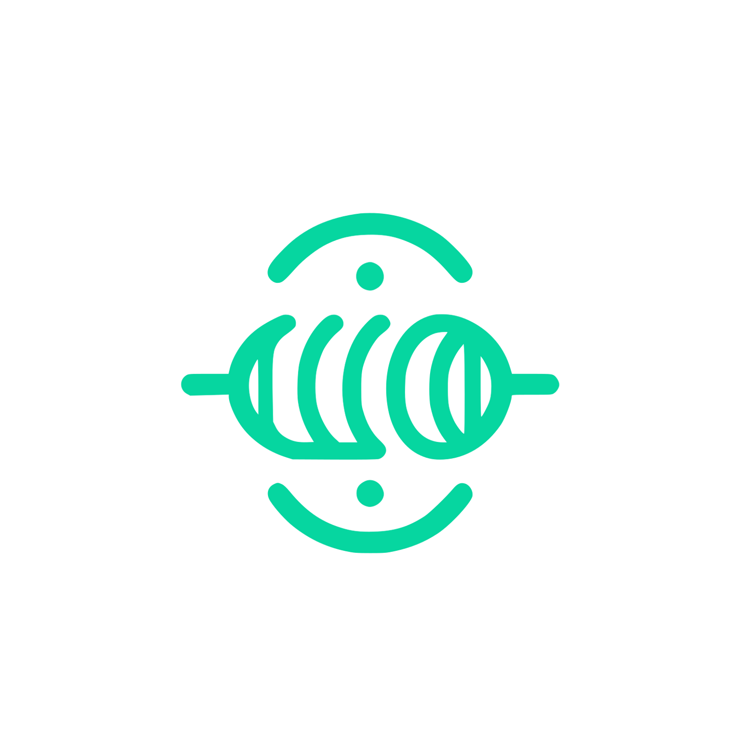 Geometric Sphere Electrician Logo #06D6A0