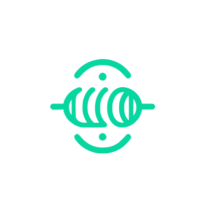 Geometric Sphere Electrician Logo #06D6A0