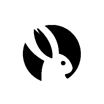 Rabbit Circle Swiss Logo