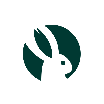 Rabbit Circle Swiss Logo #003932