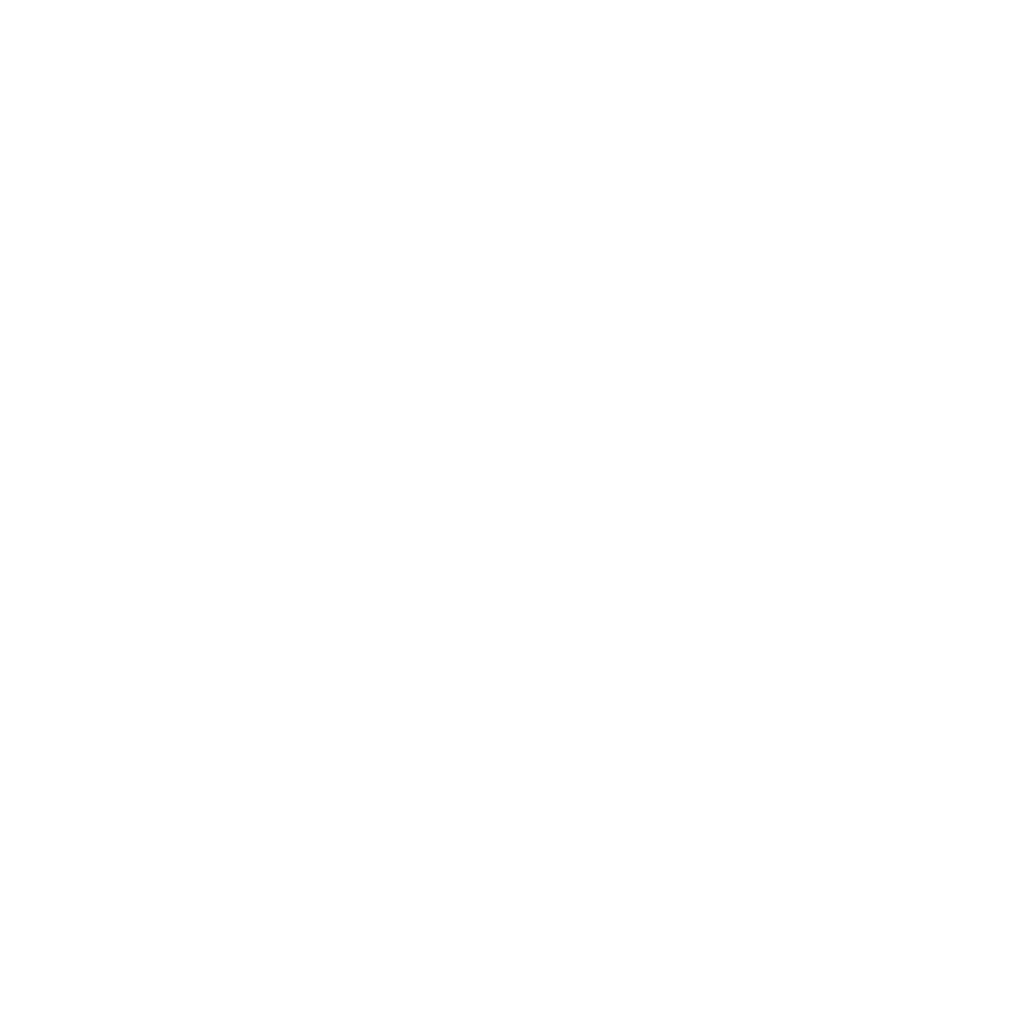 Running Rabbit Logo #ffffff
