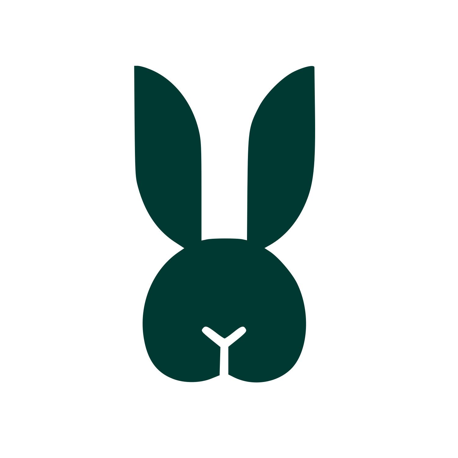 Swiss Style Rabbit Logo #003932