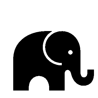 Pictogram Elephant Logo