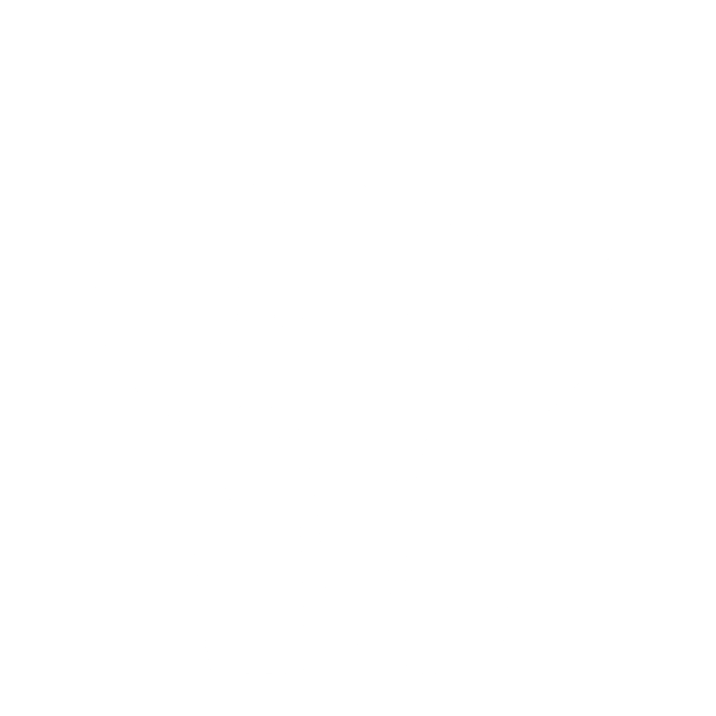 Elephant Front View Logo #ffffff