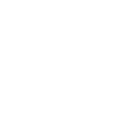Elephant Front View Logo #ffffff