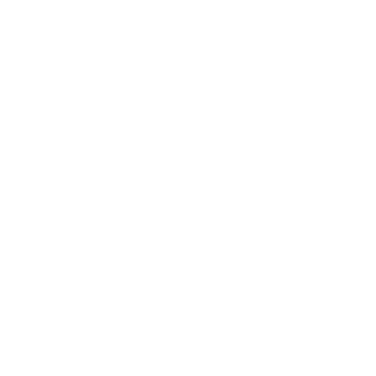 Elephant Pictogram Logo #ffffff