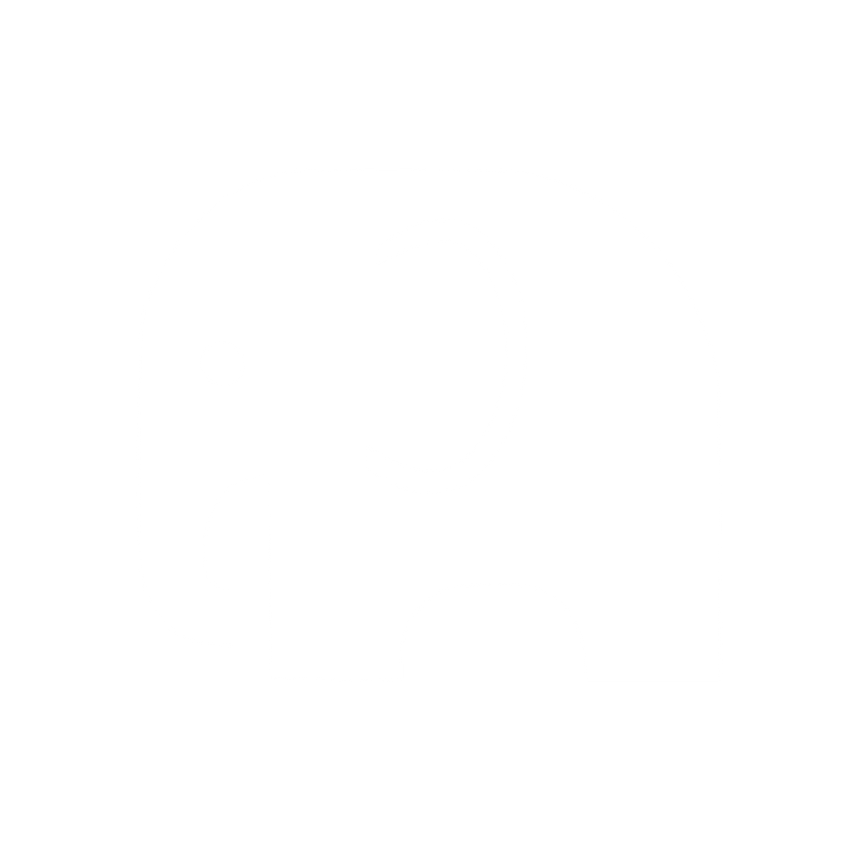 Elephant Pictogram Logo #ffffff