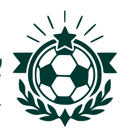 Soccer Ball Emblem Logo #003932