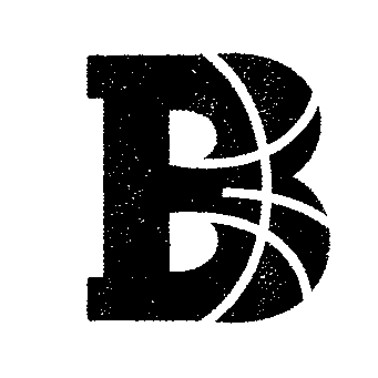 Basketball Letter B Logo