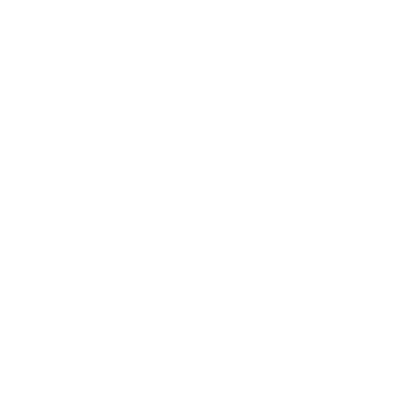 Basketball Court Emblem Logo #ffffff