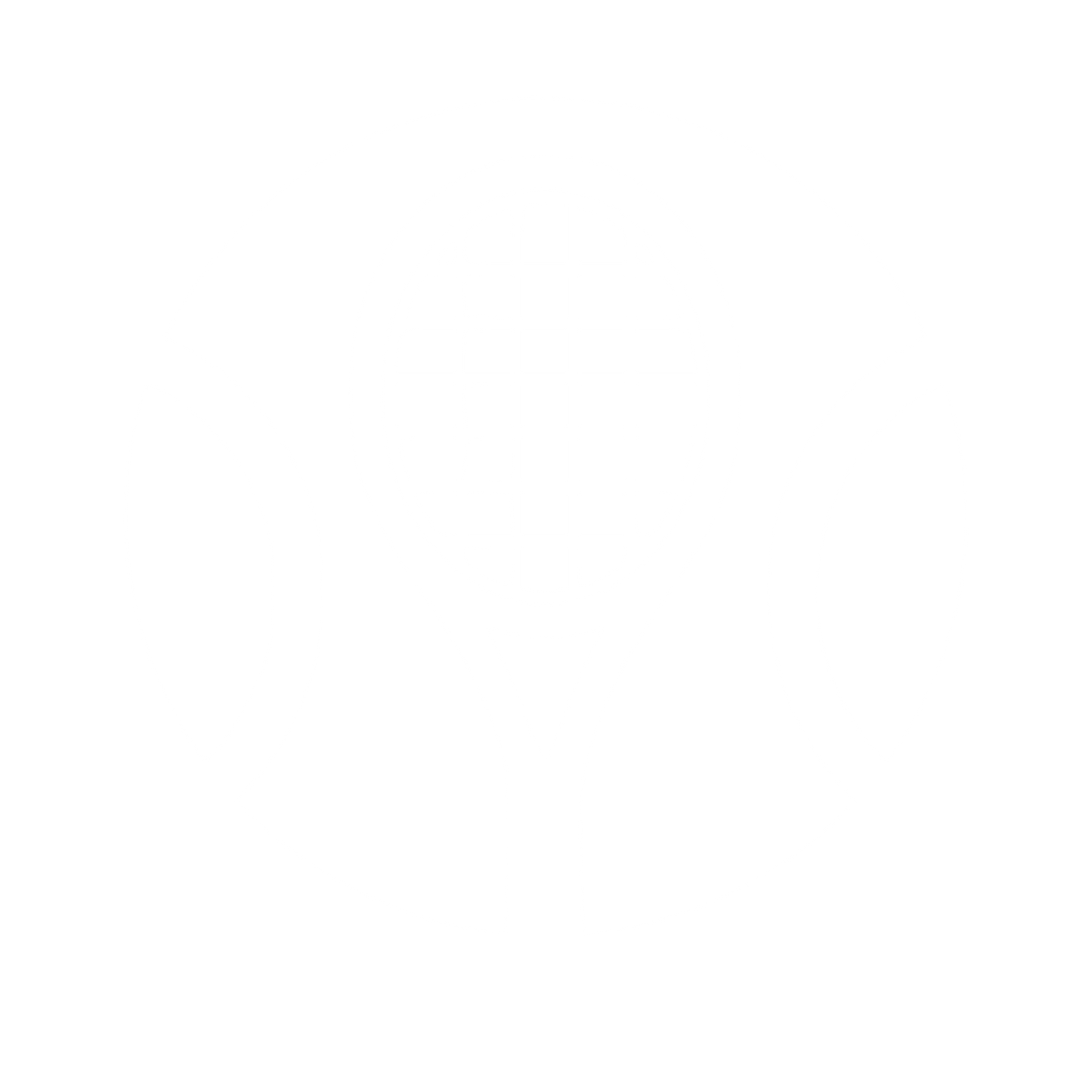 Tennis Racket Ball Logo #ffffff