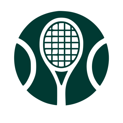 Tennis Racket Ball Logo #003932