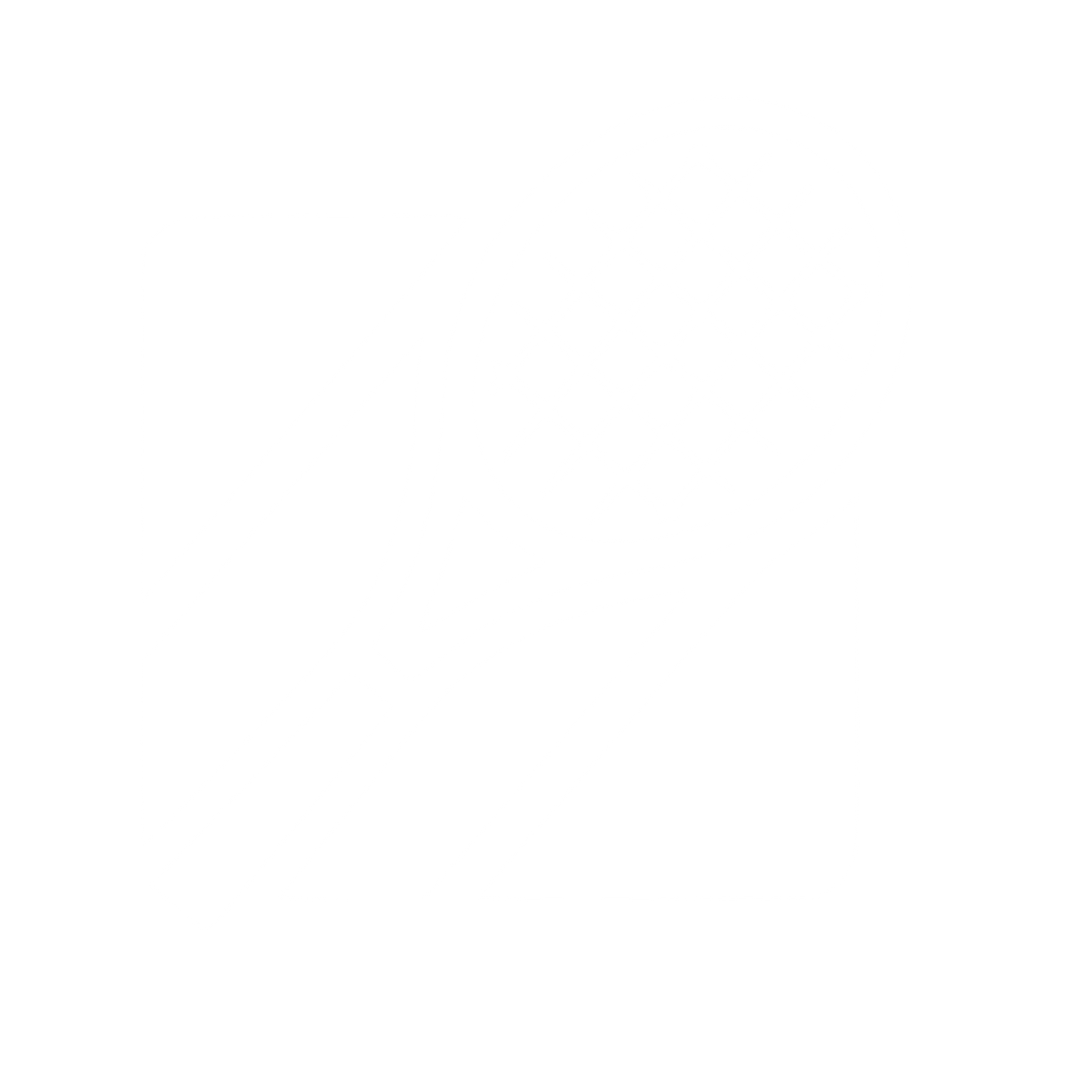 Tennis Racket Court Logo #ffffff