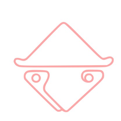 Monoline Skateboard Truck Logo #ffa6a6