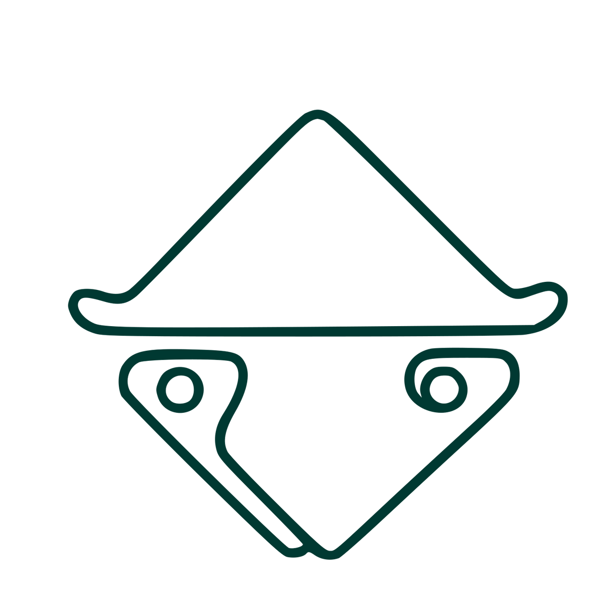 Monoline Skateboard Truck Logo #003932