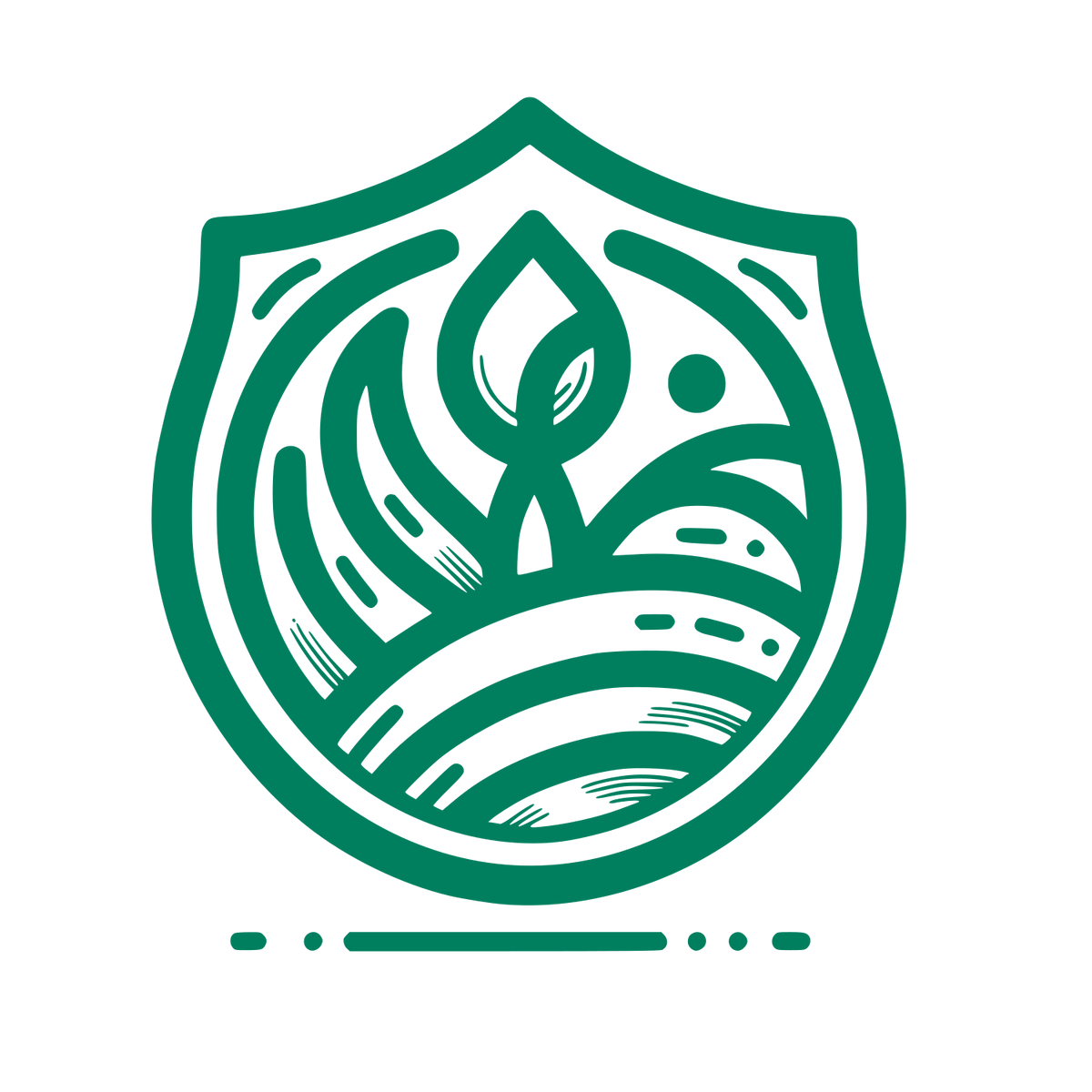 Shield of Nature #007f5f