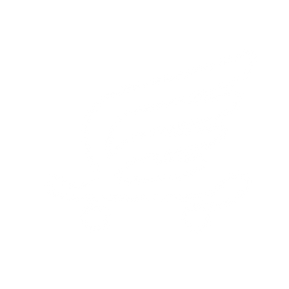 Winged Skateboard Monoline Logo #ffffff