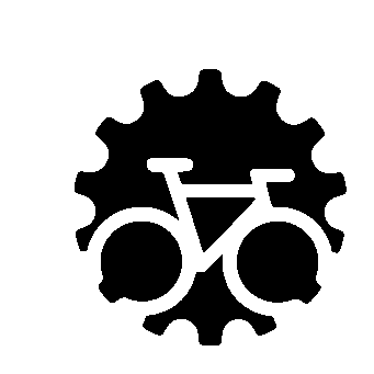Bicycle Gear Cog Logo