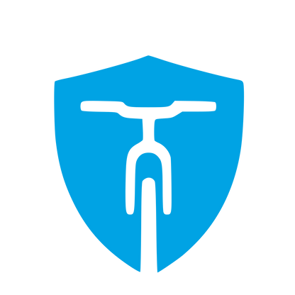 Bicycle Shield Protection Logo #00a3e4