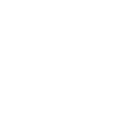 Bicycle Map Pin Logo #ffffff