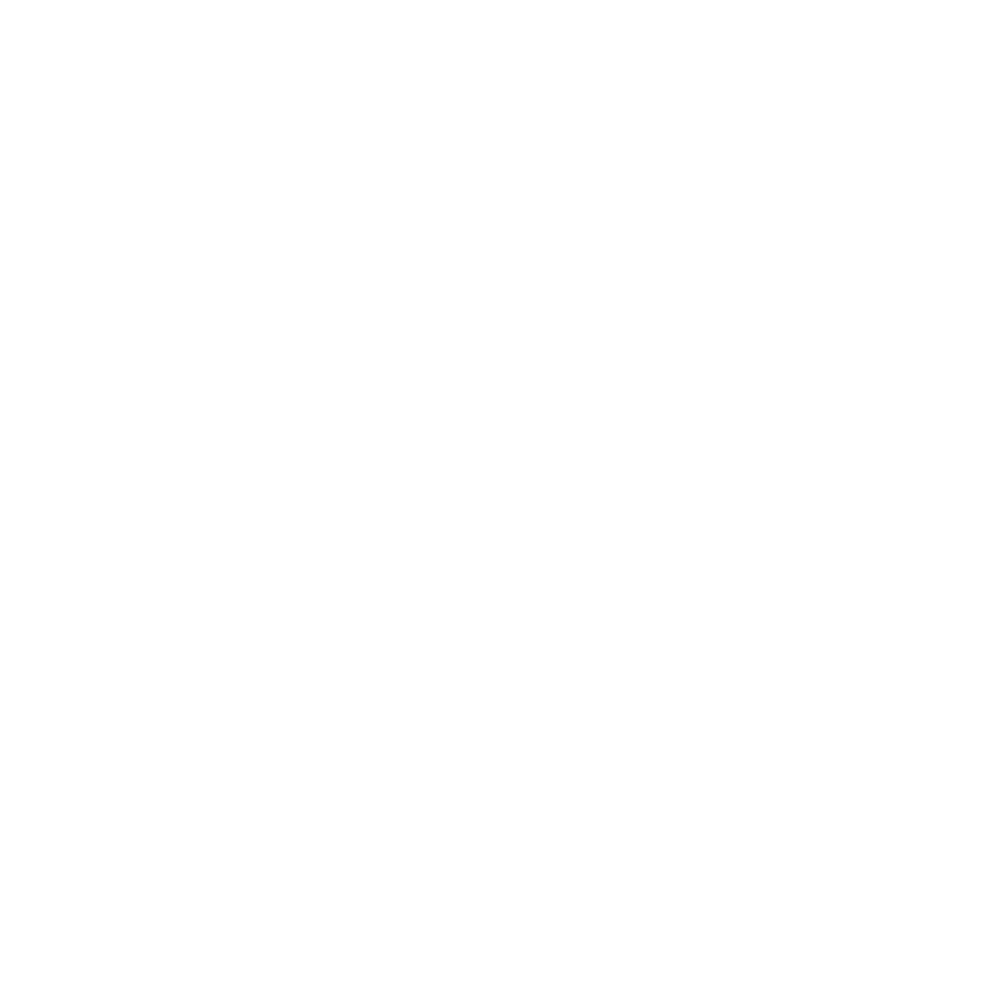 Bicycle Road Hexagon Logo #ffffff